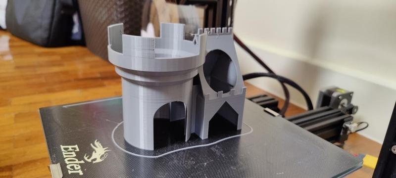 Aquarium Castle and House