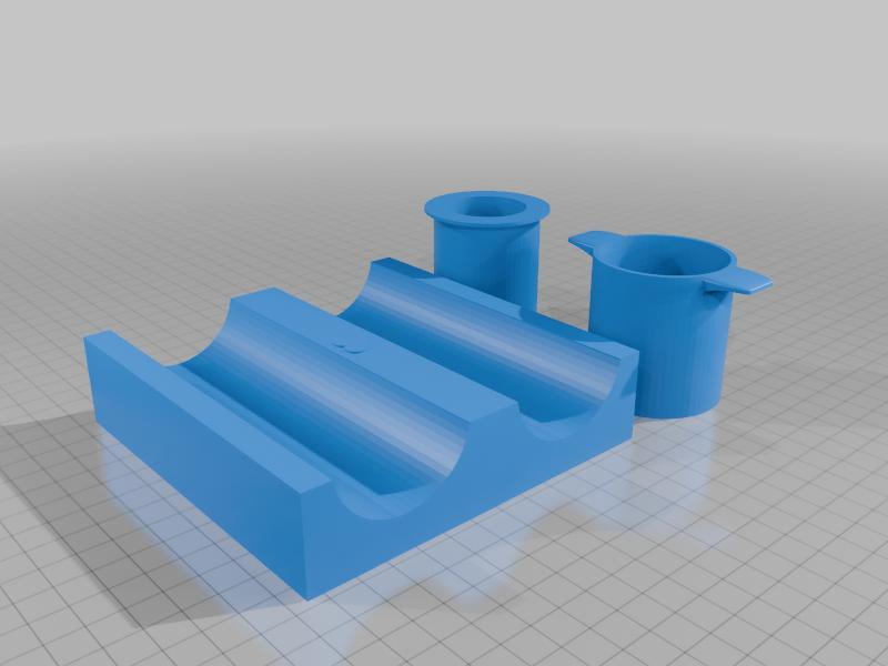 Cake pop mold and stand 1.75" 