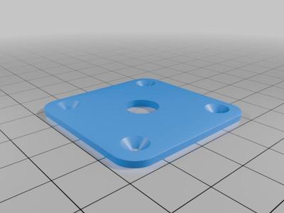 Guitar cabinet jack plate