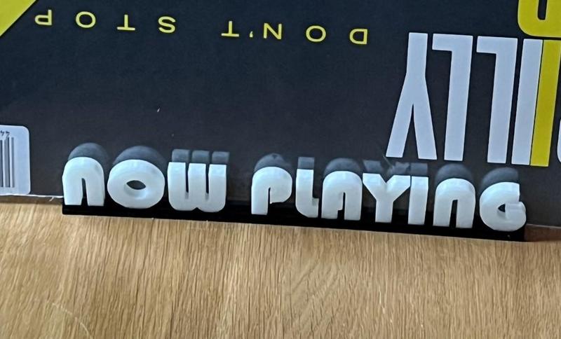 Now Playing Record Stand