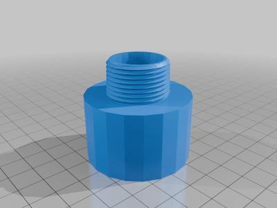 FatSac Ballast quick-fill adapter and plug