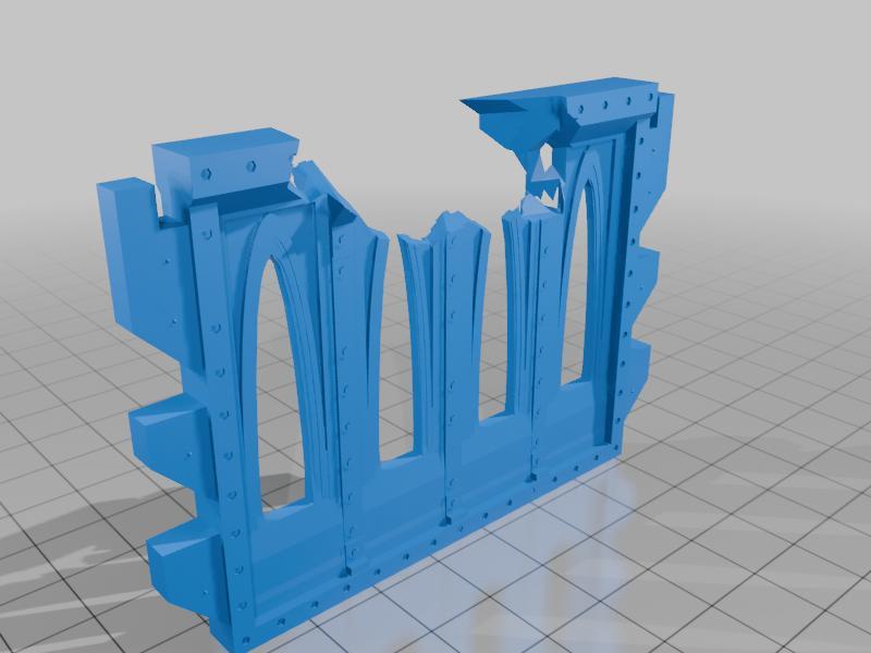 boarding actions gothic ruins pack (no click/loose)