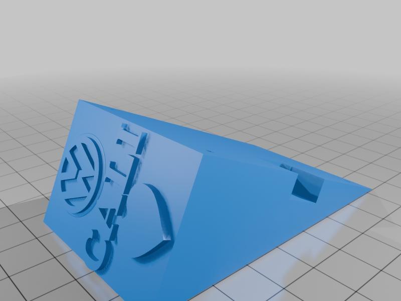 Albrecht DR57 VW California T6 magnetic holder DAB+