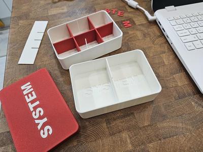 etc box 'System S' organizer v3