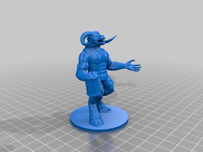 Minotaur Drinking