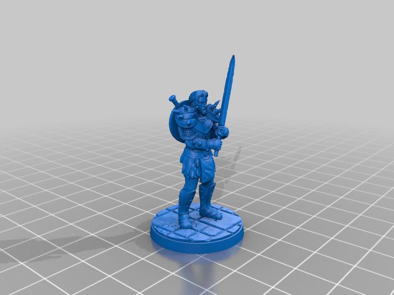26mm Based Human Warrior #3