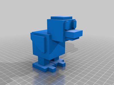 Minecraft Duck