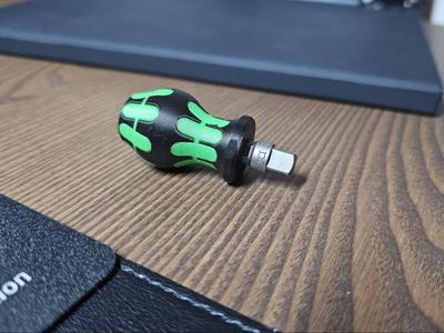 Wera inspired 1/4" bit driver 6x2 magnet