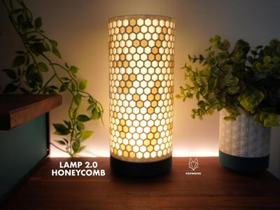 Lamp 2.0 - Honeycomb By Foxwood