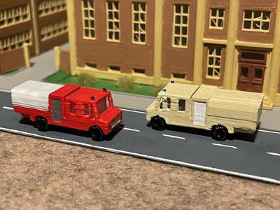 Emergency service vehicle 1 (z-scale)