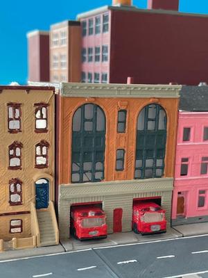 Urban building 36 - Fire station (z-scale)