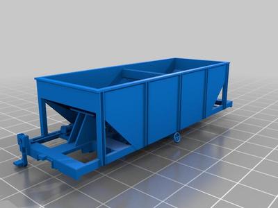 Commonwealth Railways NB ballast hopper HOn3.5