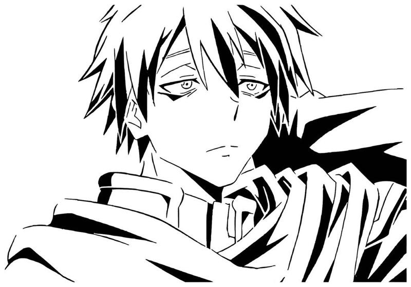 Demon Lord Dino stencil