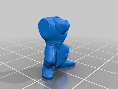 Fantasy Orc and Goblin bodies (FDM suitable)