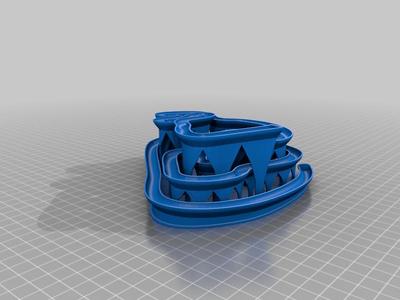 Gentle marble run for 8mm ball