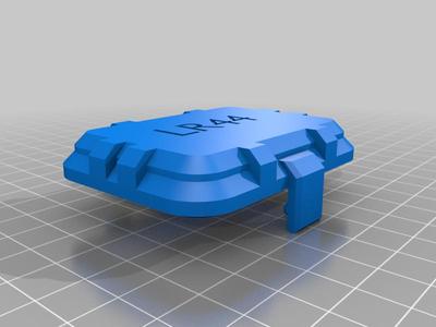 Engraved LR44 Battery Case