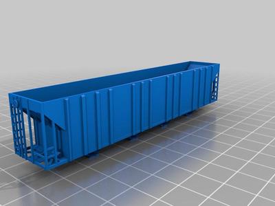 N scale magor 4948 "Big John" covered hopper