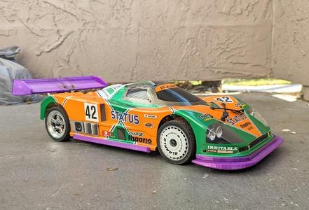 Rlaarlo AK787 Front Splitter, Wing, and Side Body Retainer