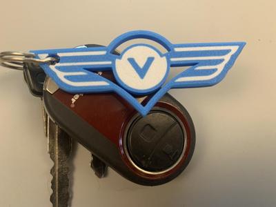 Kawasaki Vulcan Emblem - modified for Bambu Lab AMS