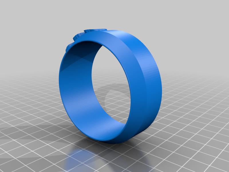 The Beatles Silhouette Ring