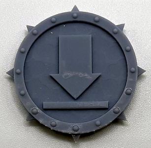 Prone and Stunned Blood Bowl Token