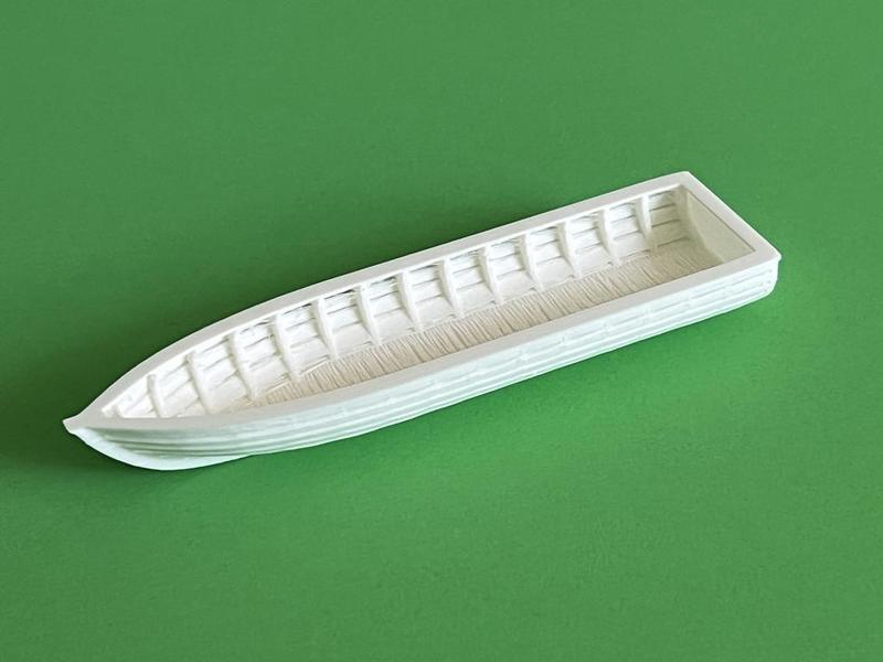 35' YACHT UNDER CONSTRUCTION HO SCALE