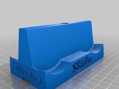 SNES Controller stand with USB dongle holder