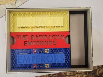 The Barracks Emperors Insert w/ Lids