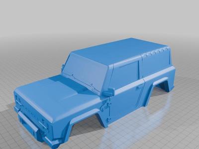 2020 Bronco body RC shell hardtop and convertible