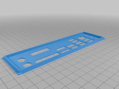 ECS/ACER B350AM4-M IO Shield