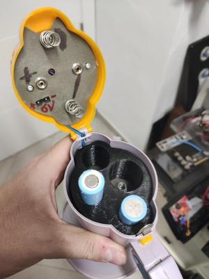 18650 battery adapter for megaphone