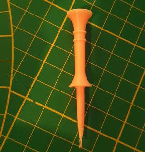 TEE GOLF V2 (plus fin et plus long)