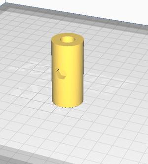 Lockable scilencer base