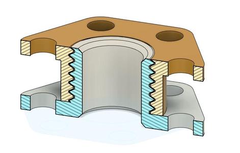 gym disk 50mm to 28mm adapter
