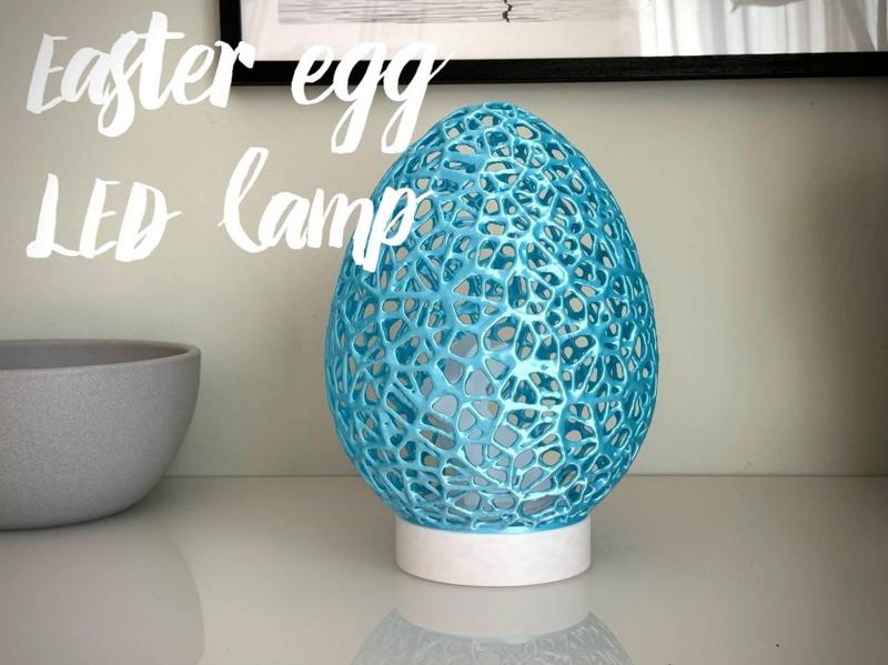 Easter egg - LED tea light lamp