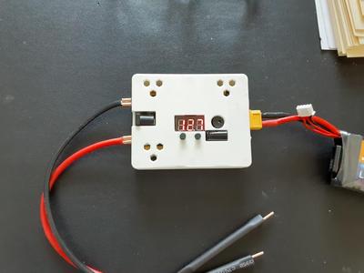 99 Gears Battery Welder Enclosure - for 3 digit display & footswitch