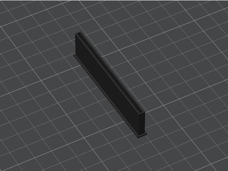 Acrylic LED Sign Shim