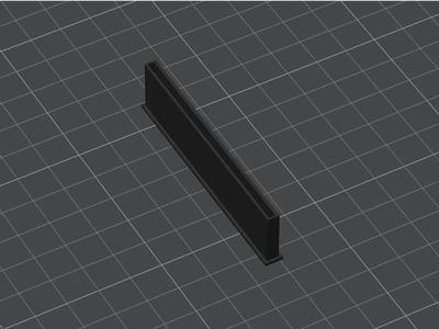 Acrylic LED Sign Shim