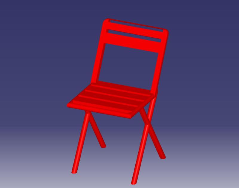 CHAIR - FULL RED