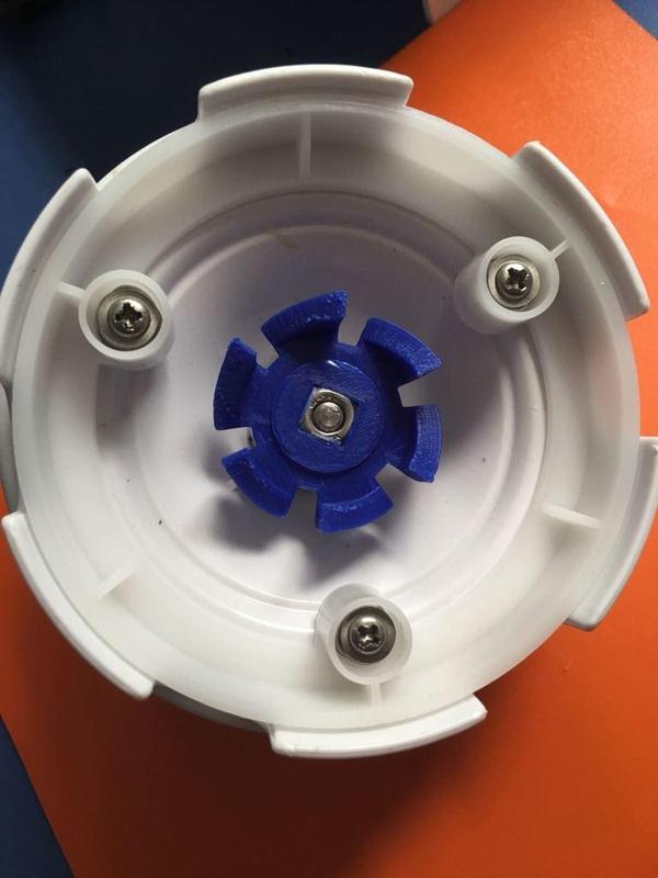 Spare gear for blender