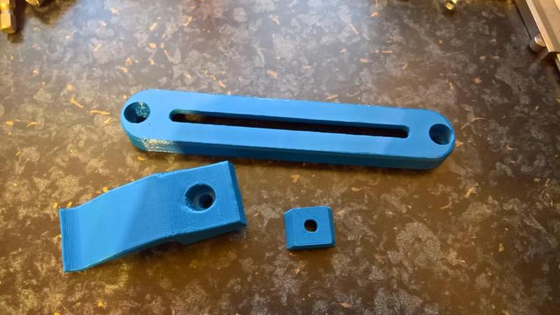 sliding clamp - bag closure - tool holder - linear guided lock