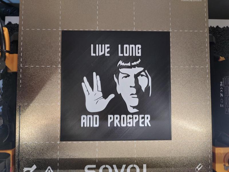 Star Trek Spok Wall Art