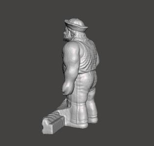 Tugboat El Marinero Tarugo HOCKEY PLAYER 1991 WWF SUPERSTARS SHOOT-OUT TABLE HOCKEY