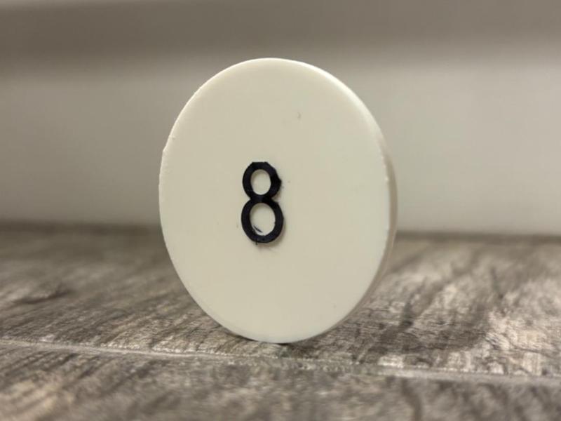 8-Lowercase Delta Coin