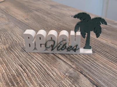 Beach Vibes – Summer Decor Sign