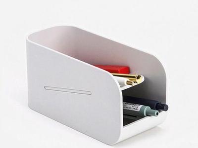 Creative Magnetic Multi-functional Cute Korean Style Minimalist Ins Desk Pen Holder Storage Box