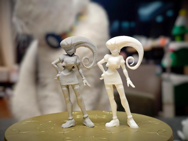 Team Rocket's Musashi (Knit + Unpainted Model)