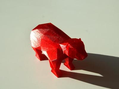 POLYGONAL BEAR