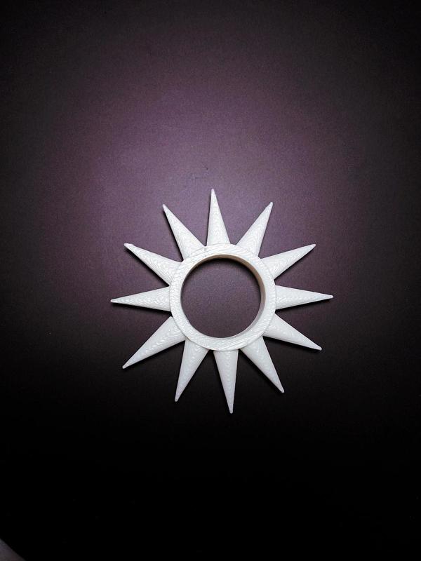 petite spiky fidget spinner