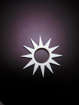 petite spiky fidget spinner